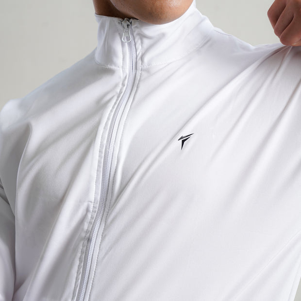 Tf-Premium White Running Jacket