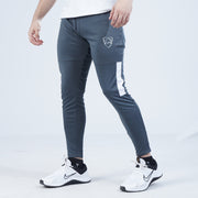 Tf-Charcoal Hawk Bottoms With Half White Panel