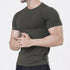 Tf-Olive Muscle-Fit Premium Lycra Tee