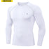 Full Sleeve White Compression Tee