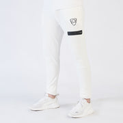 Tf-White Lycra Bottoms With Front Waterbase Zip