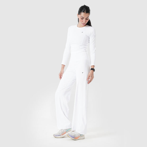 Tf-Premium White Full Sleeve Easylift Top