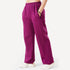 Tf-Premium Purple Cotton Scuba Loose-fit Women Bottoms