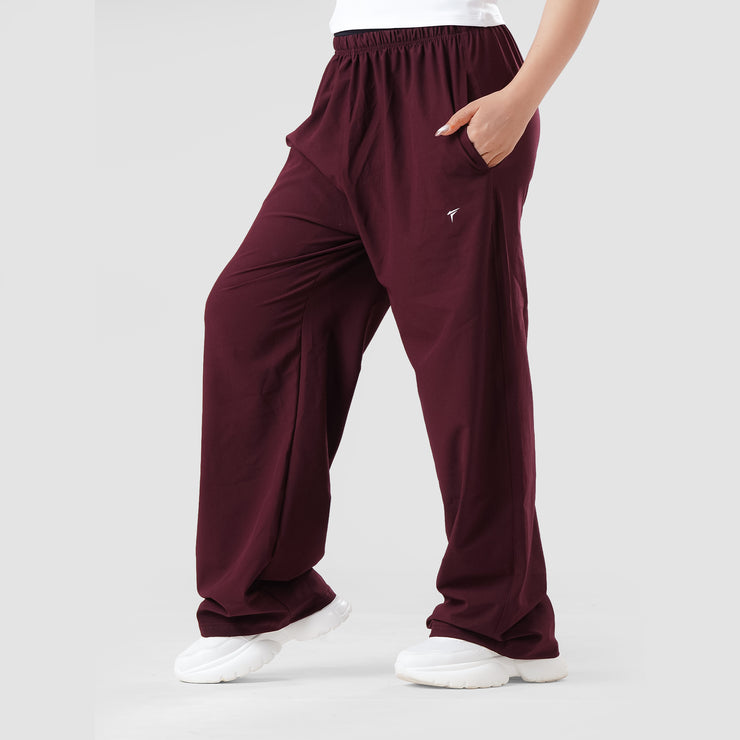 Tf-Maroon Women Signature Series Ribstop Bottoms