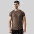 Tf-Premium Brown Alpha Motion Series Half Sleeve Tee