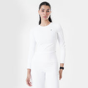 Tf-Premium White Full Sleeve Easylift Top