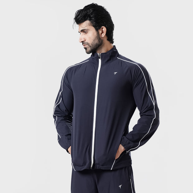 Tf-Premium Navy AeroTech Zipper Jacket