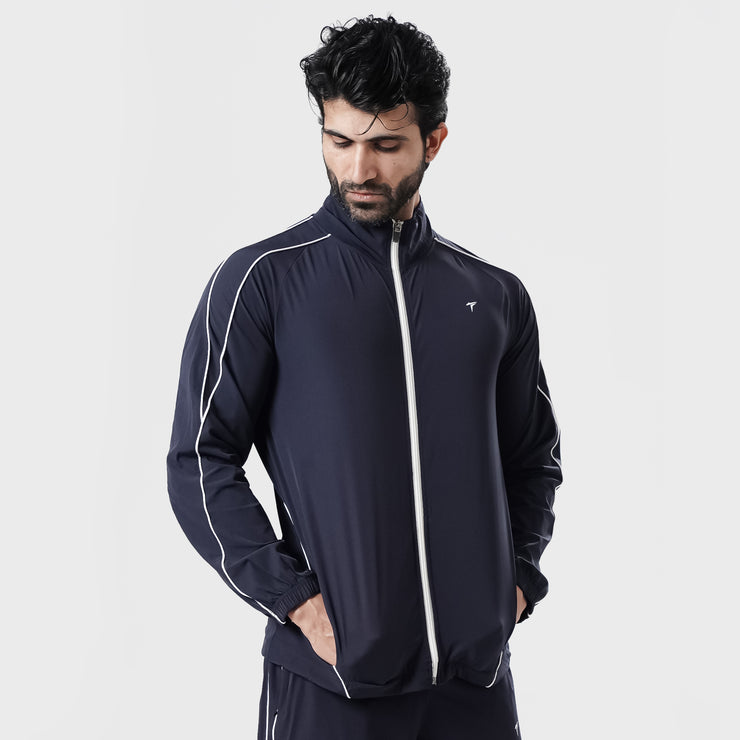 Tf-Premium Navy AeroTech Zipper Jacket