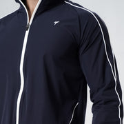 Tf-Premium Navy AeroTech Zipper Jacket