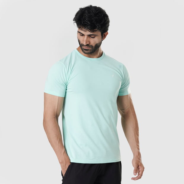 Tf-Light Sea Green Muscle Fit Prime Tee
