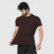 Tf-Brown Muscle Fit Prime Tee