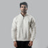 Tf-Premium Cream Apex Quarter-Zip Fleece Top