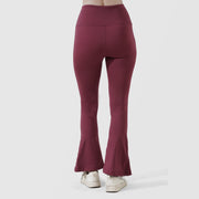 Tf-Canyan Rose Premium Flare Leggings