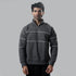 Tf-Premium Charcoal Apex Quarter-Zip Fleece Top