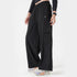 Tf-Premium Black Wide Leg Cargo Women Bottoms