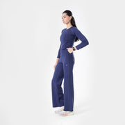 Tf-Premium Navy Full Sleeve Easylift Top