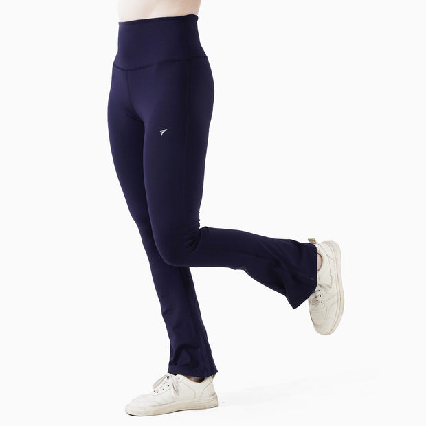 Tf-Navy Premium Flare Leggings
