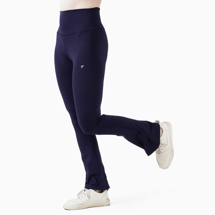 Tf-Navy Premium Flare Leggings