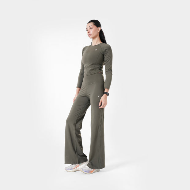 Tf-Premium Olive Full Sleeve Easylift Top