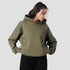 Tf-Olive 380 HEAVY GSM Pro Series Women Hoodie
