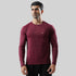 Tf-Premium Maroon Alpha Motion Series Full Sleeve Tee