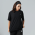 Tf-Premium Black Relaxed Fit Motion Series Women Top