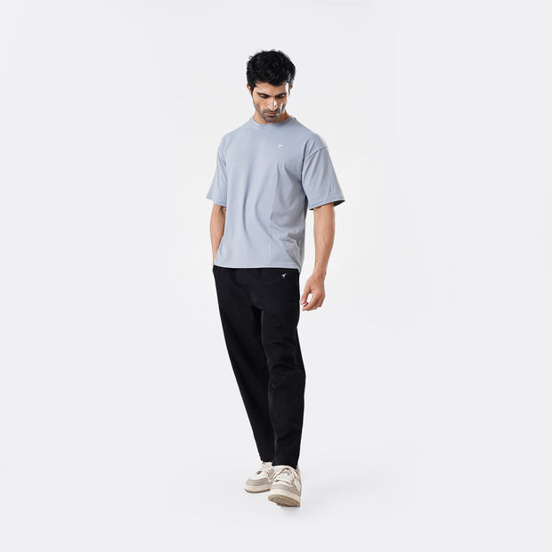 Tf-Grey Ultra Stretch Oversize Men Tees