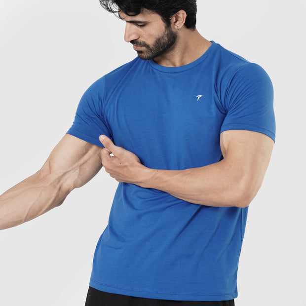 Tf-Royal Blue Muscle Fit Prime Tee