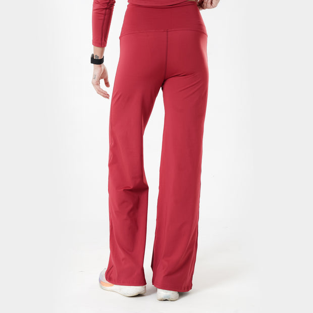 Tf-Premium Bright Maroon EasyLift Straight Leg Legging Pants