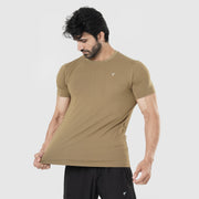 Tf-Khaki Muscle Fit Prime Tee