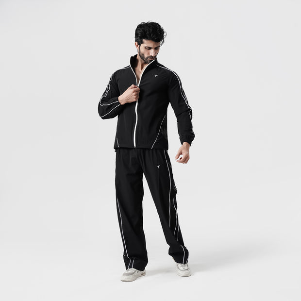 Tf-Premium Black AeroTech Zipper Jacket