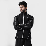 Tf-Premium Black AeroTech Zipper Jacket