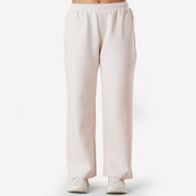 Tf-Premium Tea Pink Cotton Scuba Loose-fit Women Bottoms