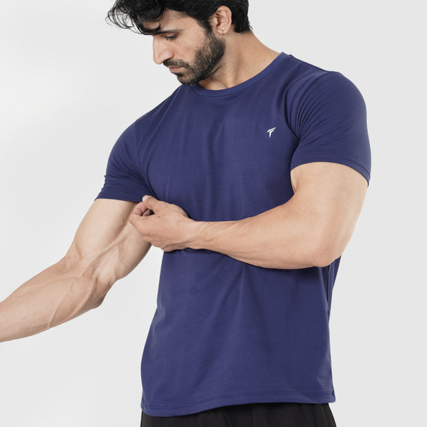 Tf-Navy Muscle Fit Prime Tee