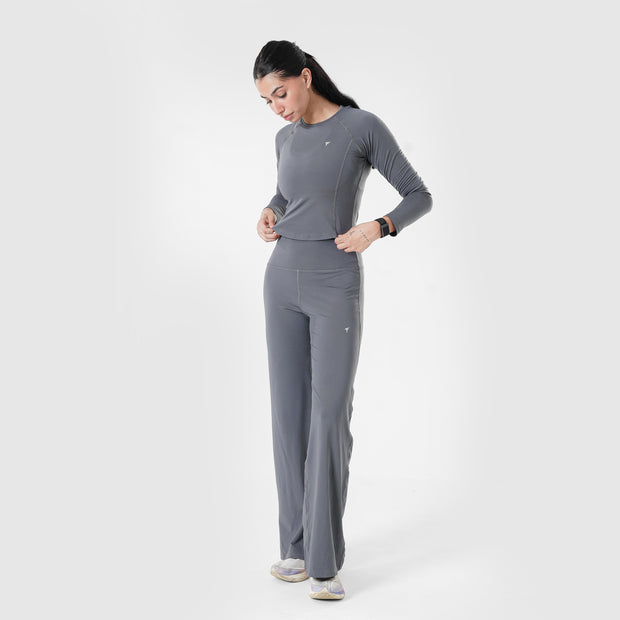 Tf-Premium Grey Full Sleeve Easylift Top