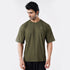 Tf-Olive Ultra Stretch Oversize Men Tees
