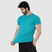 Tf-Turquoise Muscle Fit Prime Tee