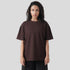 Tf-Premium Brown Studio Essential Oversized Women Tee