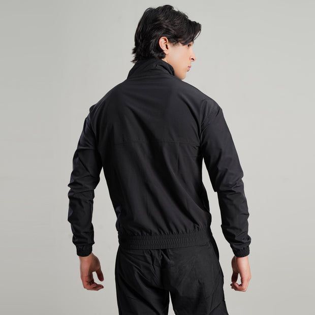 Tf-Premium Black Running Jacket