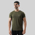 Tf-Premium Olive Alpha Motion Series Half Sleeve Tee