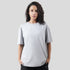 Tf-Premium Heather Grey Studio Essential Oversized Women Tee