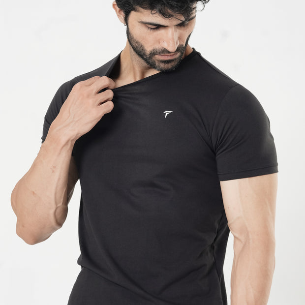 Tf-Black Muscle Fit Prime Tee