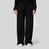 Tf-Premium Black Drape Viscose Loose Bottoms