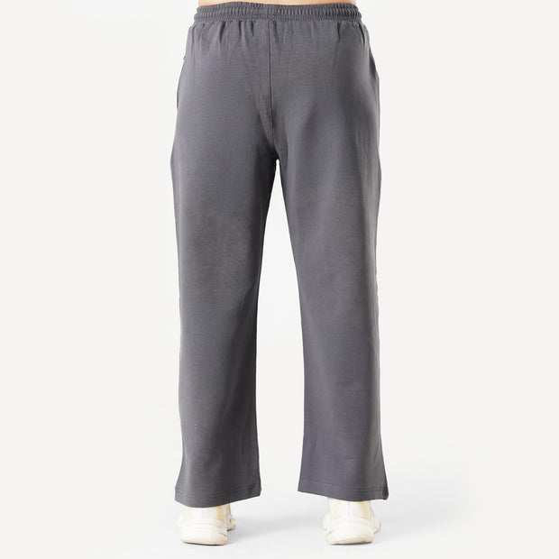 Tf-Premium Charcoal Cotton Scuba Loose-fit Women Bottoms