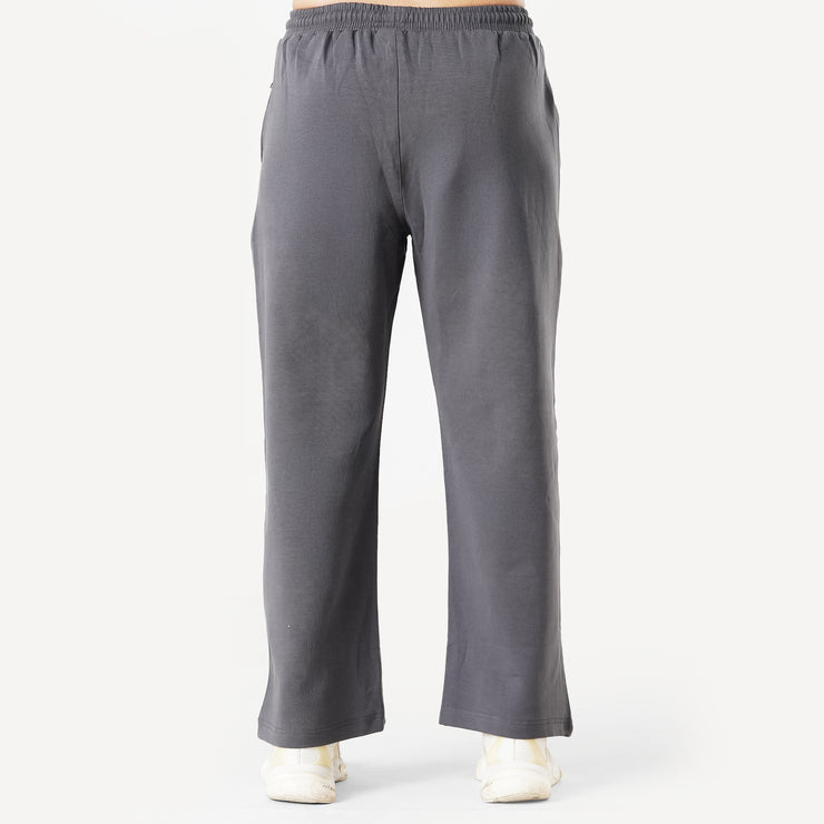 Tf-Premium Charcoal Cotton Scuba Loose-fit Women Bottoms