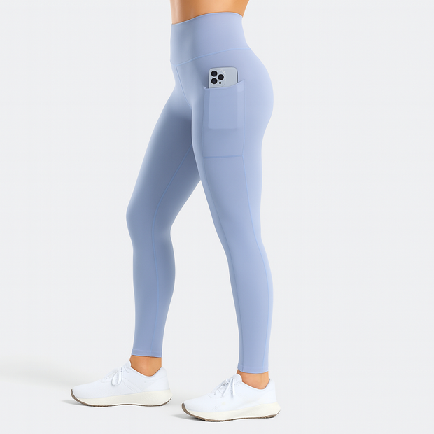 Tf-Premium Sky Blue Pocket Leggings