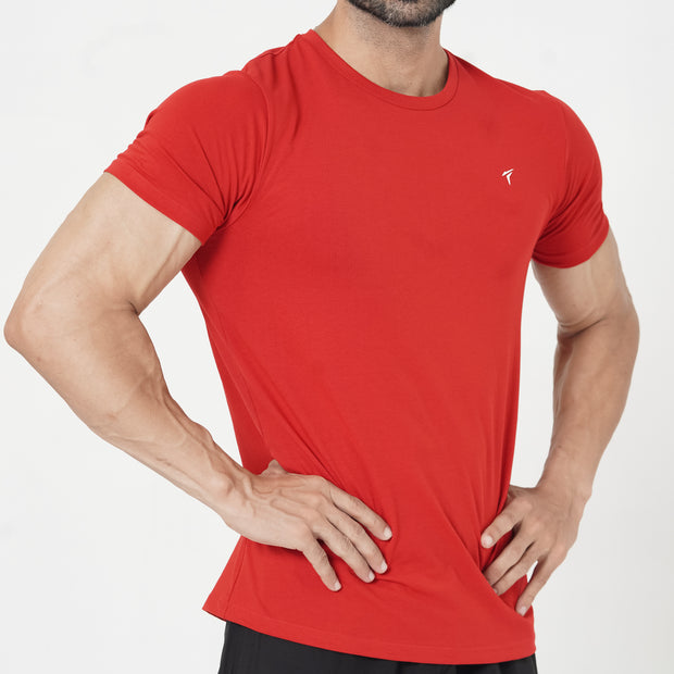 Tf-Red Muscle Fit Prime Tee
