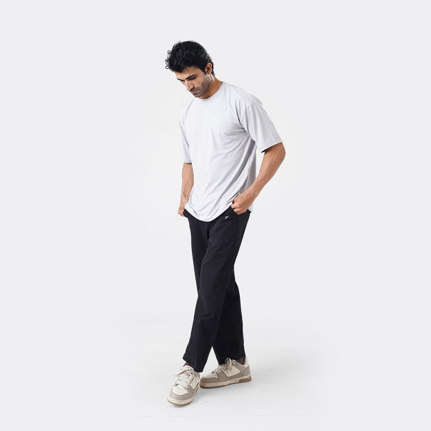 Tf-Steel Grey Ultra Stretch Oversize Men Tees