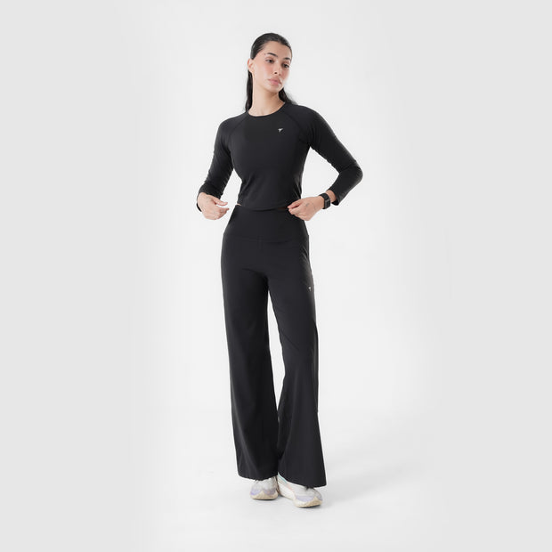 Tf-Premium Black Full Sleeve Easylift Top