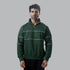 Tf-Premium Green Apex Quarter-Zip Fleece Top